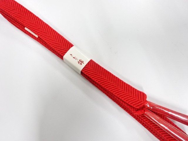 未使用品　正絹　手組帯締め